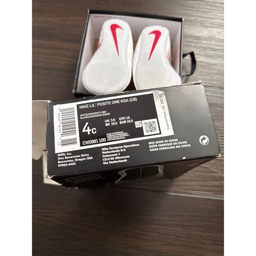 Nike Lil Posite One Foams - Crib shoes size 4c